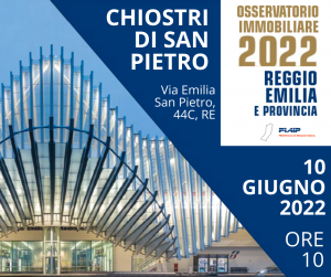 Scopri di più sull'articolo REGGIO EMILIA – 10/06/2022 | Presentazione Osservatorio Immobiliare