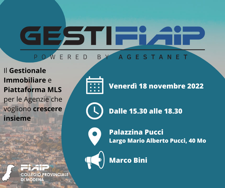 Al momento stai visualizzando MODENA – 18/11/2022 | GestiFIAIP